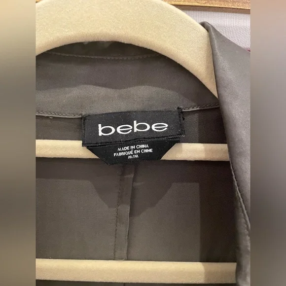 BeBe silky vest/dress/trench - Picture 3 of 15